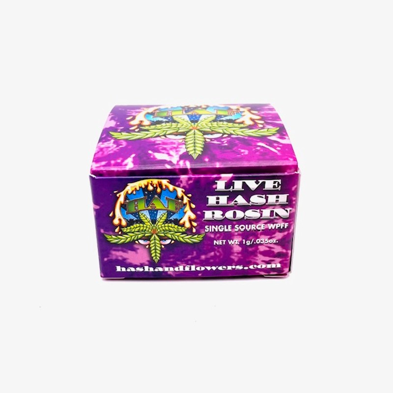 GRAPE PUNCH POP ROSIN 1G - HASH AND FLOWERS